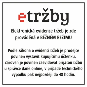 EET - Běžný režim samolepící vinylová fólie 150 x 150 mm