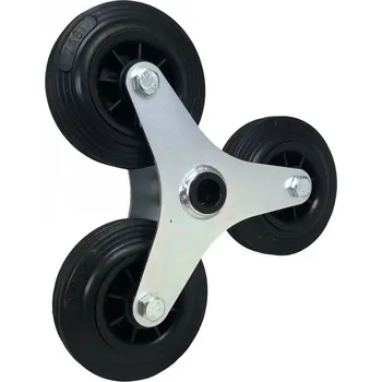 Pojezdové kolečko Trojkolo pro schodišťový rudl ZABI 3x125 mm