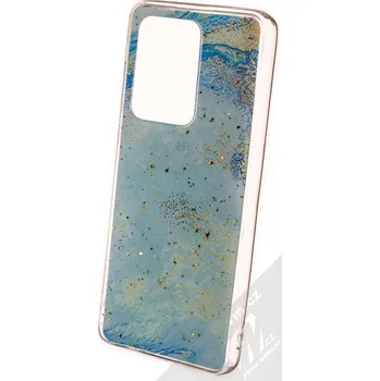 Pouzdro na mobilní telefon 1Mcz Trendy Akvamarín TPU ochranný kryt pro Samsung Galaxy S20 Ultra světle modrá (light blue)