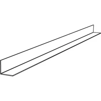 Stavební profil KCS AMF Ventatec okrajový profil 19/24 3000mm
