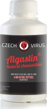 Anabolizér Czech Virus Algastin Natural Astaxathin 60 cps.