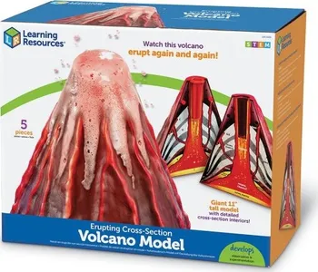 Dětská vědecká sada Learning Resources Model erupce sopky LERLER2430