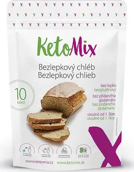 Keto dieta KetoMix Proteinový bezlepkový chléb 300 g