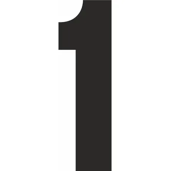 Samolepící etiketa Samolepící 1 samolepící vinylová fólie velikost znaku 200 mm