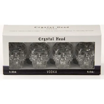 Vodka Crystal Head Vodka 4x0,05L 40%