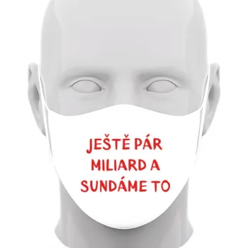 Nákrčník Nákrčník/bandana s potiskem Konec se blíží