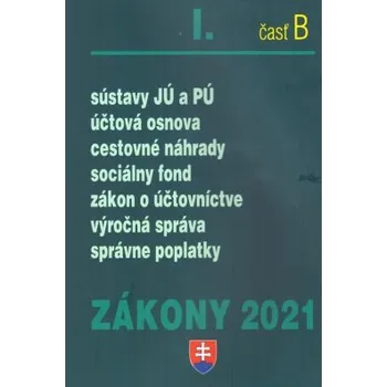 Zákony I B 2021 Účtovné zákony - Kolektiv