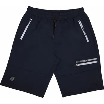 Pánské kraťasy - Wolf T2043, tmavě modrá Barva: Modrá tmavě, Velikost: XL