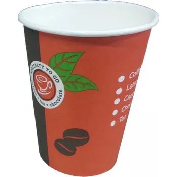 Jednorázové nádobí Kelímek papírový 0,3L, 50ks/bal. Drink Enjoy