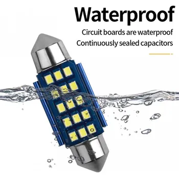 Autožárovka LED auto žárovka C5W 15x 2016SMD 39mm