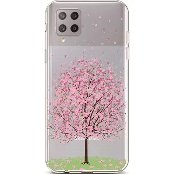 Pouzdro na mobilní telefon Kryt Samsung A42 silikon Blossom Tree (obal neboli pouzdro na Samsung A42)