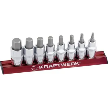 Gola sada KRAFTWERKTOOLS BEST OF KW: MAGALU - souprava 1/2" nástavců Inbus 5-17 /55mm 8ks