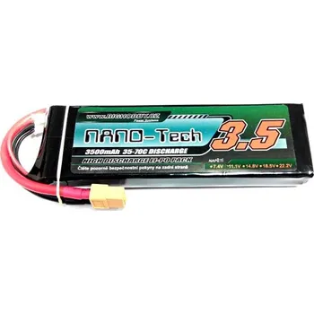 Li-pol baterie 3500mAh 2S 35C (70C) Bighobby-NANO Tech