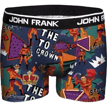 Boxerky Pánské boxerky John Frank JFBD319 Dle obrázku XL