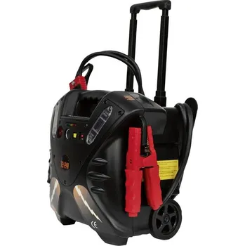 Startovací zdroj KRAFTWERKTOOLS BEST OF KW: Startovací zdroj 12-24V /24Ah 1900/5000A s pojezdem