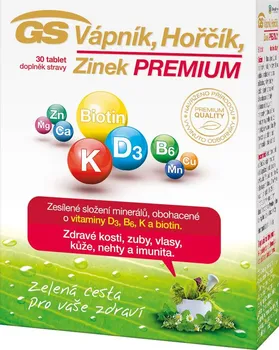 Green Swan Pharmaceuticals Vápník, Hořčík, Zinek Premium