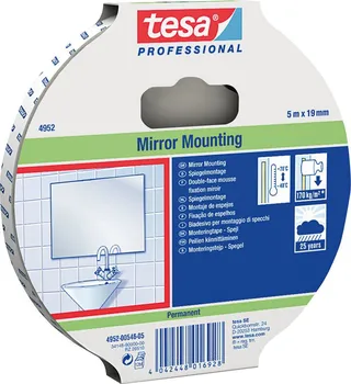 Lepicí páska Tesa PRO Mirror 5 m x 19 mm oboustranná