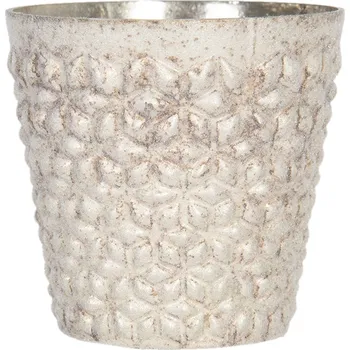 Svícen Skleněný svícen na čajovou svíčku Rubie - Ø 10*10 cm