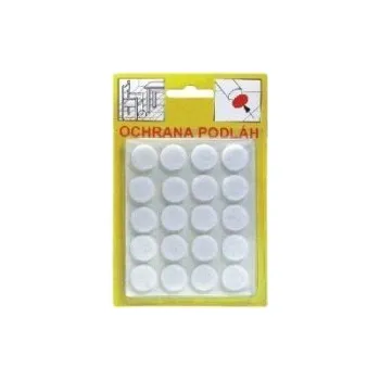 Podložka pod nábytek filc ochr.16x3 102 bílý 4870