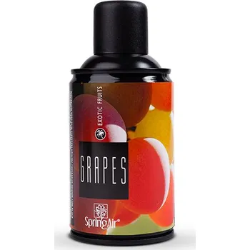 Vůně do auta Osvěžující vůně směsi bílých a červených hroznů do osvěžovačů SpringAir Mini má výraznou intenzitu a dlouhotrvající účinek.