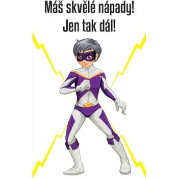 Pexeso Karty máš super pochvalu 30 ks - Máš skvělé nápady! Jen tak dál!