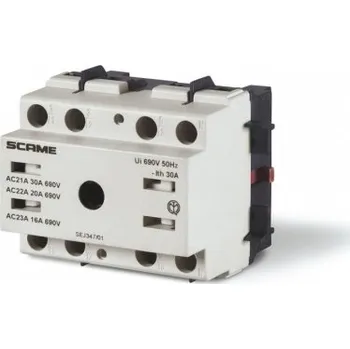 vypínač 590.YA402R Jednotka spínače R 40A 2P montáž na panel SCAME