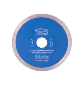 Řezný kotouč Diamantový kotouč plný 230mm LOBSTER 104605