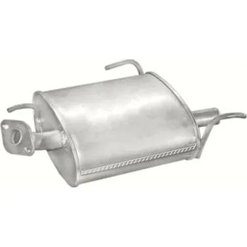 Výfukový systém Výfuk POLMO - zadní tlumič - díl výfuku NISSAN Almera 1.4i, NISSAN Almera 1.6i, NISSAN Almera 2.0 Diesel (PR 15.07 [145-339])