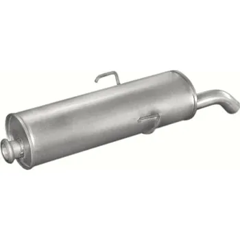 Zadní díl výfuku Výfuk POLMO - zadní tlumič - díl výfuku PEUGEOT 205 1.8 Diesel, PEUGEOT 205 1.8 Fourgonnette Diesel, PEUGEOT 205 1.9 Diesel (PR 19.01 [190-797])
