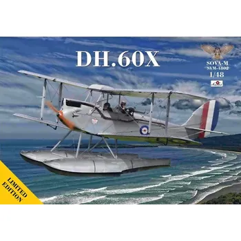 Plastikový model Sova models 1/48 DH.60X Seaplane in RNZAF service