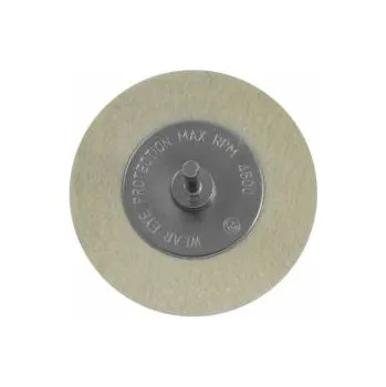 Příslušenství k brusce filcový leštící kotouč do vrtačky se stopkou, 100mm filcový kotouček n