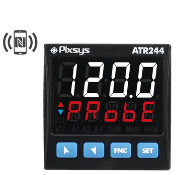 Termostat PID regulátor Pixsys ATR244-13ABC se snadným programováním pomocí NFC