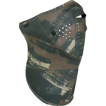 Kukla Neoprenová maska na obličej ZANHEADGEAR NEOX3 DRK BRUSH CAMO (Neoprenová ochrana , termooblečení)