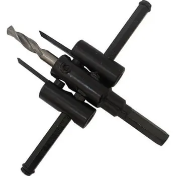 Vrták Toptrade 107265 vykružovák stavitelný vypichovací 30-120 mm 