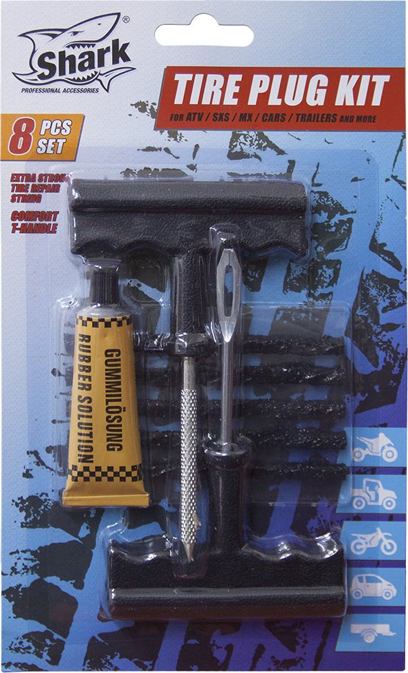 SHARK sada na lepení pneumatik (TIRE REPAIR PLUG KIT)