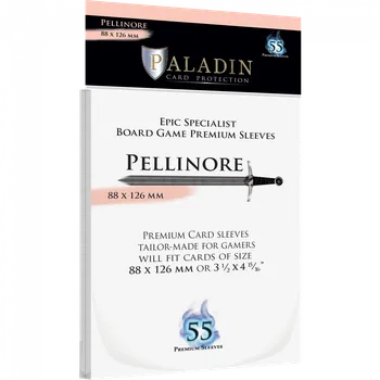 Příslušenství k deskovým hrám Board&Dice Obaly na karty Paladin: Pellinore (88x126mm) 55 ks