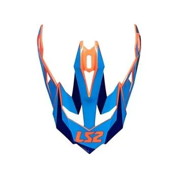 Auto-moto LS2 MX470 PEAK NIMBLE BLACK BLUE ORANGE