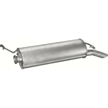Výfukový systém Výfuk POLMO - zadní tlumič - díl výfuku CITROEN Xantia 1.6i, CITROEN Xantia 1.8i -8V, CITROEN Xantia 1.9 Diesel (PR 04.53 [135-689])