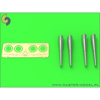 Plastikový model Master 1/48 H.Typhoon Mk IB late cannons w/ cover.barrels