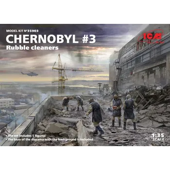 Plastikový model 1:35 Chernobyl No.3 Rubble Cleaners