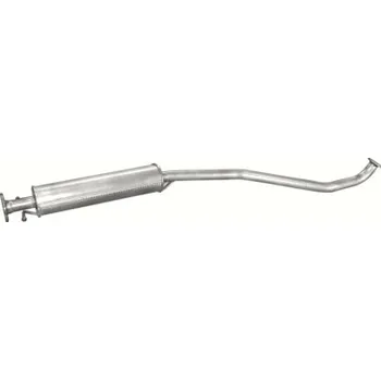 Střední díl výfuku Výfuk POLMO - střední tlumič - díl výfuku DAEWOO Lacetti 1.4i -16V, DAEWOO Lacetti 1.6i -16V, CHEVROLET Lacetti 1.4i -16V, CHEVROLET Lacetti 1.6i -16V (PR 05.61 [284-481])