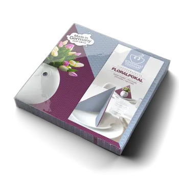 Papírový ubrousek Ubrousky ,,Květinový gurmán"33x33cm 20ks 58products/Tassen (barevný vzor)