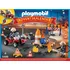 Stavebnice Playmobil Playmobil 9486 Adventní kalendář Hasičský zásah na staveništi