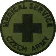 Navys Medical Service Czech Army Velcro bojová nášivka