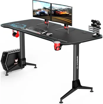 Počítačový stůl Ultradesk herní stůl Grand - modrý