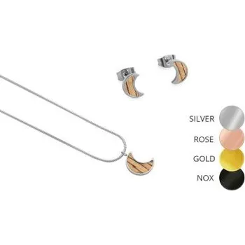 Šperk Dámské šperky z chirurgické oceli v setu s možností výměny či vrácení do 30 dnů - JWN35+JWE35