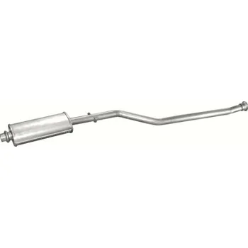 Střední díl výfuku Výfuk POLMO - střední tlumič - díl výfuku CITROEN Berlingo I 1.1i, CITROEN Berlingo I 1.4i, CITROEN Berlingo I 1.8i, PEUGEOT Partner I 1.1i, PEUGEOT Partner I 1.4i, PEUGEOT Partner I 1.8i (PR 04.137 [283-389])