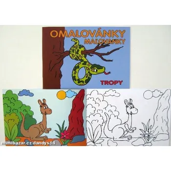omalovánky Omalovánky A5 TROPY