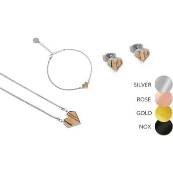 Šperk Dámské šperky z chirurgické oceli v setu s možností výměny či vrácení do 30 dnů - JWN38+JWE39+BSS26