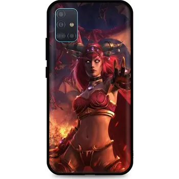 Pouzdro na mobilní telefon Kryt Samsung A51 silikon Heroes Of The Storm (obal neboli pouzdro na Samsung A51)